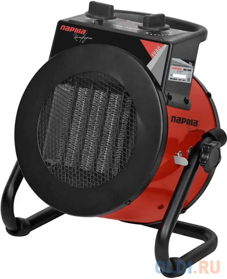 Тепловая пушка парма твк-2000 2000 вт оранжевый, фотография 1