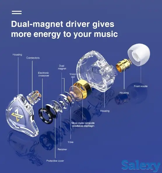 Наушники QKZ AK6 MAX HiFi, фотография 6