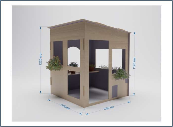 Детские игровые домики, кукольные домики, развивающие доски, вигвамы, фотография 4