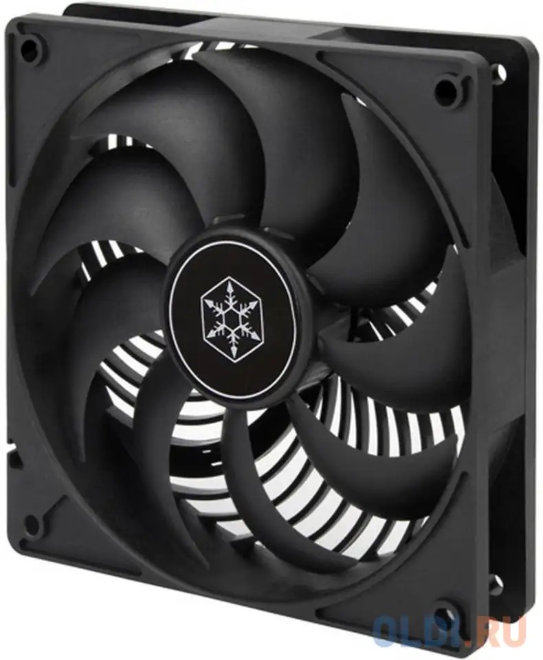 Sst-ap120i air penetrator pwm fan, noise reducing blade design, dual ball, фотография 1