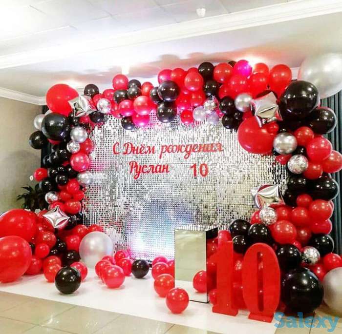 Оформление шарами детских праздников в Нур-Султане - оригинально и незабываемо, фотография 10