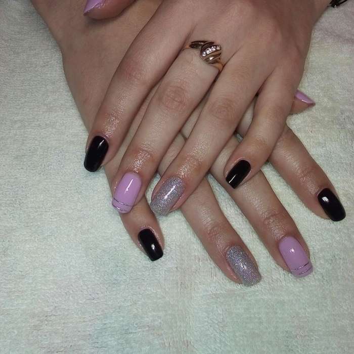 Маникюр, гелевое покрытие ногтей, фотография 3