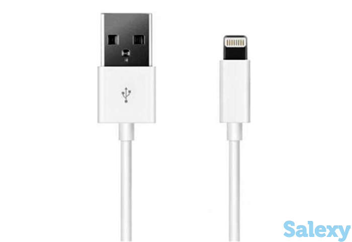 Кабель prime line usb - lightning, 1м (7201). белый, фотография 1