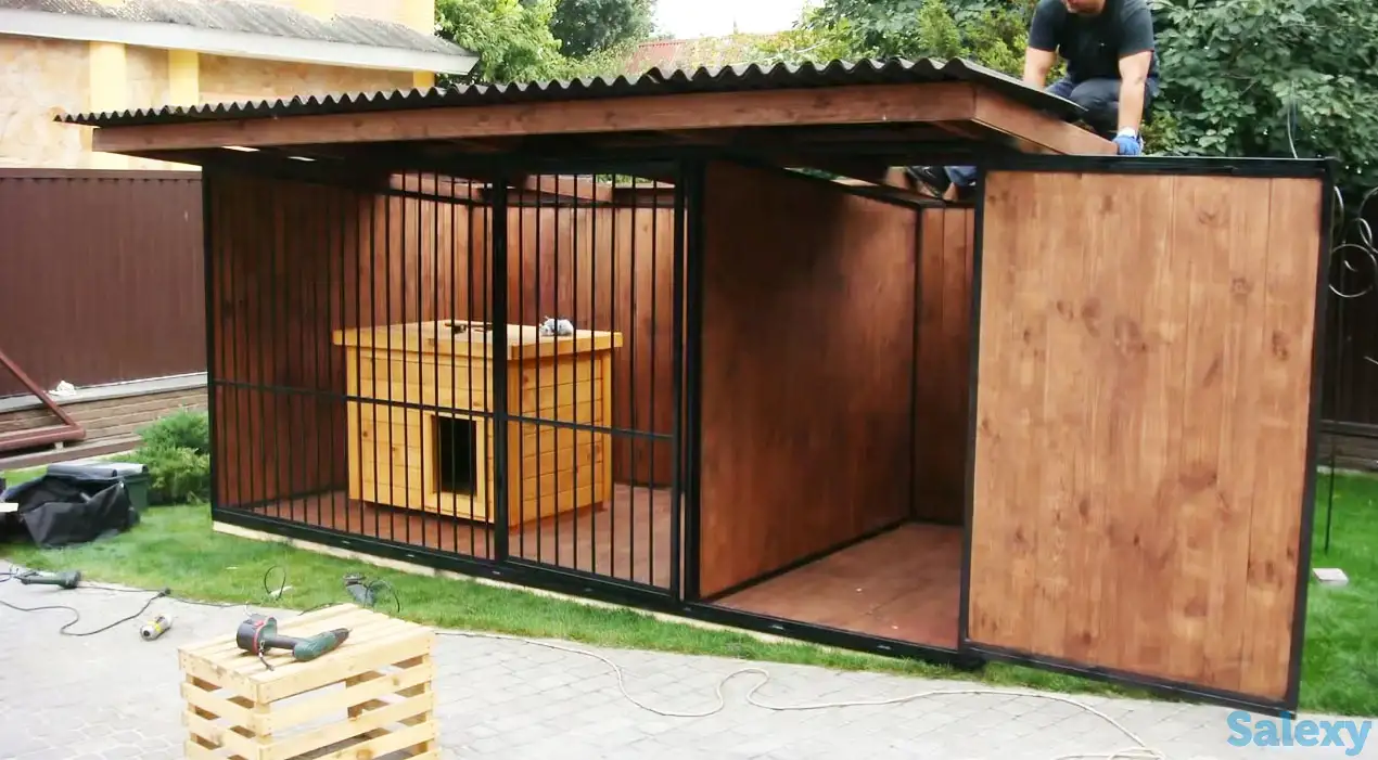 Вольер на заказ для собак, фотография 2