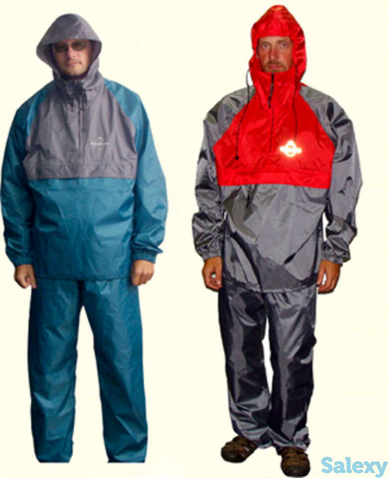 Костюм снаряжение непромокаемый зеленый/серый, фотография 1