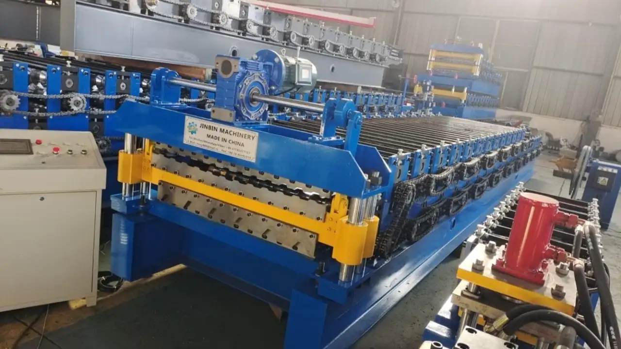 Двухярусная линия для производства Профнастила С10-C44, фотография 1