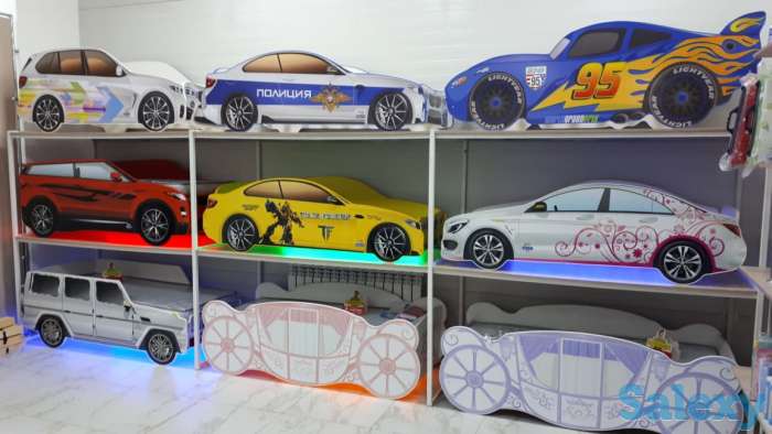 ДЕТСКИЕ КРОВАТКИ МАШИНКИ, фотография 1