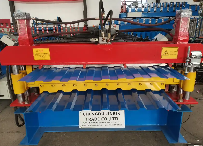 Двухярсная (сдвоенная) линия для производства профнастила T8.01-T6.01, фотография 3