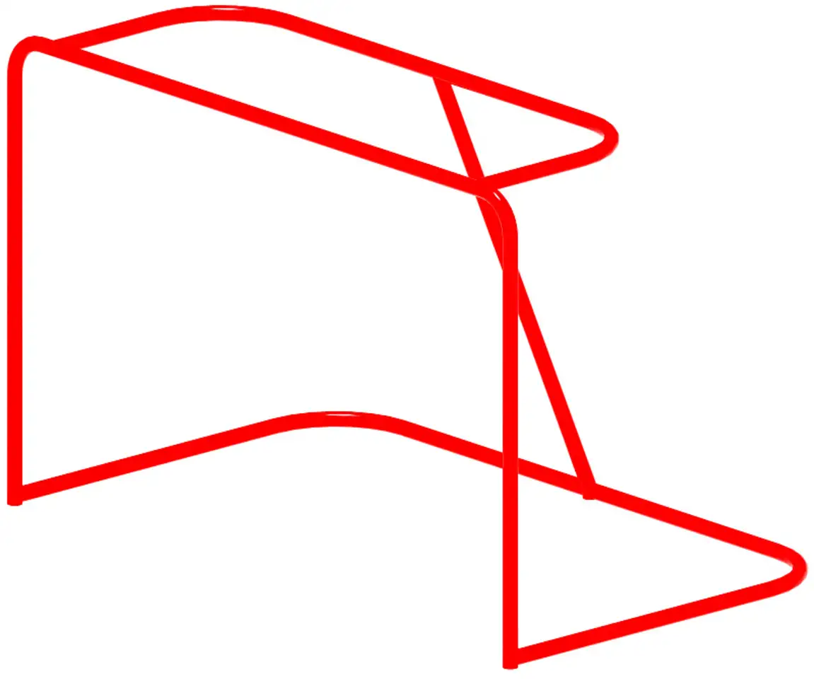 Со 2.60.01-01 ворота хоккейные (без крепления сетки), фотография 1