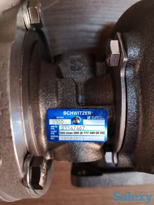 Турбина 21147467,турбокомпрессор) Deutz на экскаватор погрузчик Volvo BL, фотография 1