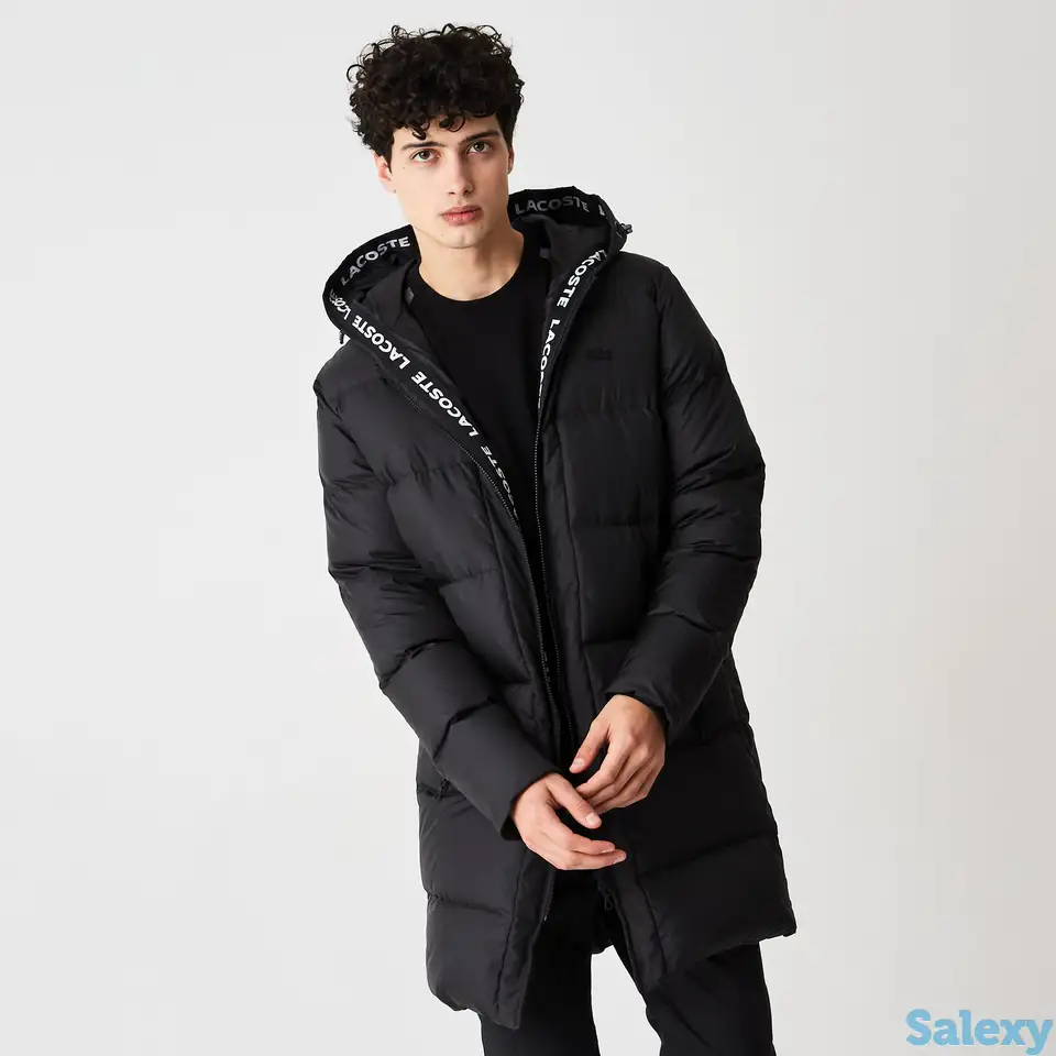Мужская утеплённая куртка lacoste casual fit, фотография 1
