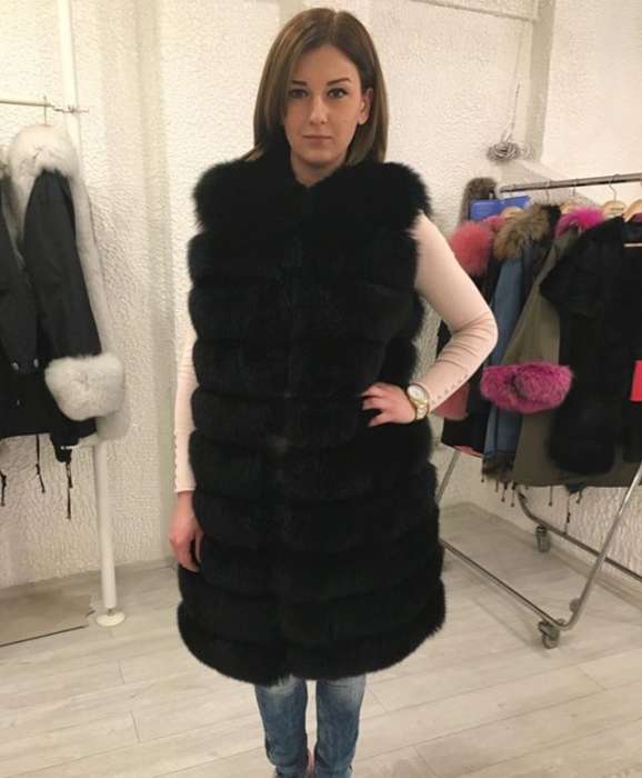 Жилетки меховые Турция , фотография 1