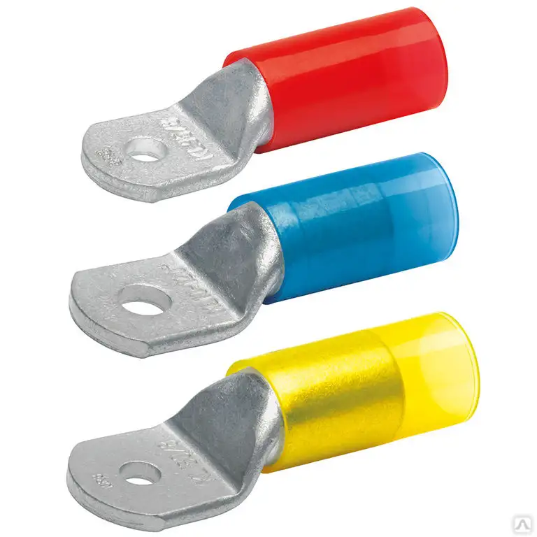 Наконечники кабельные медный, Маркировка: ТА 10-8-4.5; ТА 16-8-5.4; ТА 25-8-7..., Марка: АД31М; АД1; М2, фотография 1