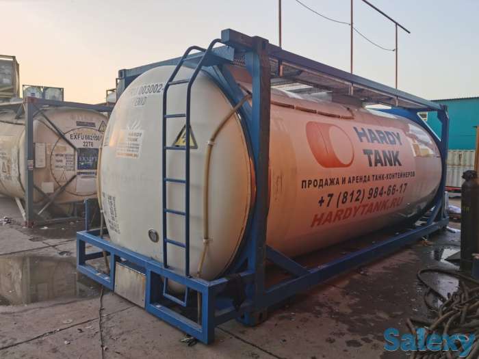 Танк-контейнер б/у 30000 лит. под спирт, фотография 1