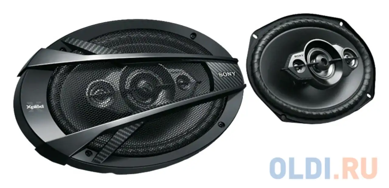 Колонки автомобильные sony xs-xb6941 650вт 89дб 4ом 16x23см (6x9дюйм) (ком.:2кол.) коаксиальные, фотография 1