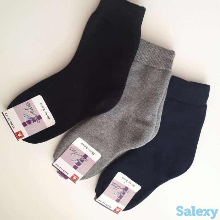 Носки женские (махровые, термо) Турция и Корея, фотография 9