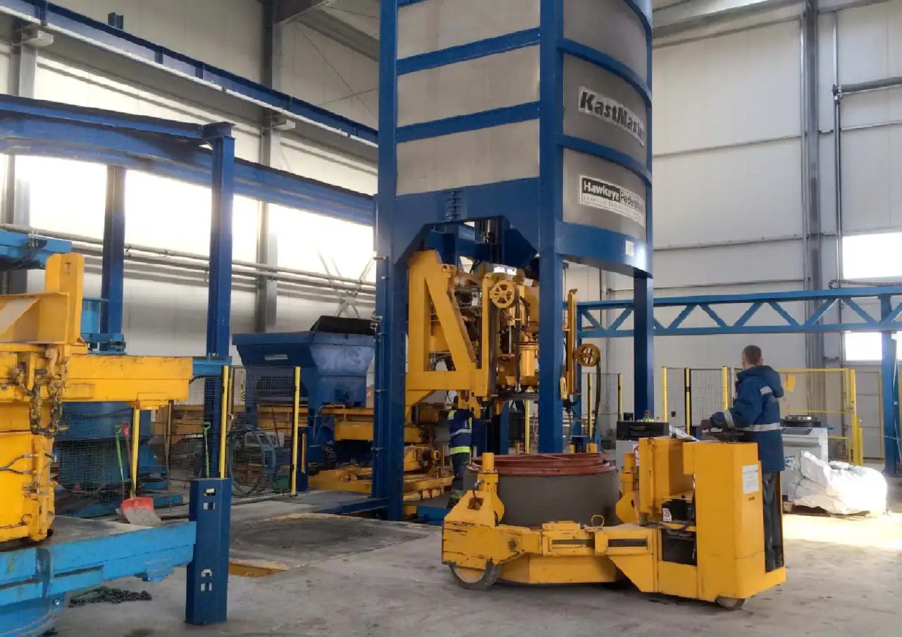 Оборудование для производства бетонных труб VIHY Kastmaster, Afinitas, фотография 1