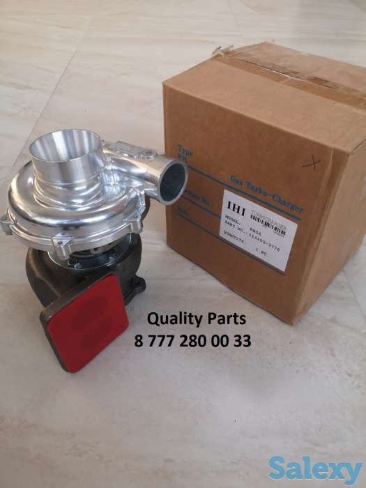 ТурбинаIsuzu 6BG1 на экскаватор Hitachi, JCB, Case, фотография 1