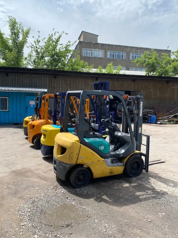 Вилочные погрузчик. Komatsu из Японии, фотография 2