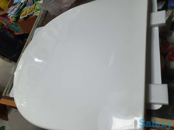 Сиденье для унитаза туалета полка для крепления, фотография 2