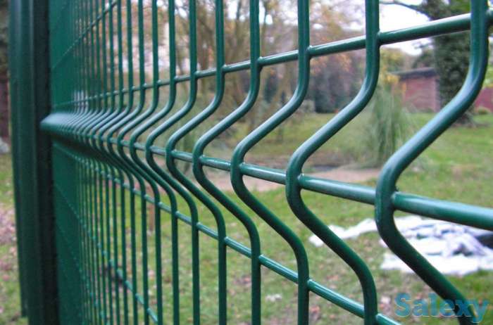 Металлические 3D ограждения, фотография 1