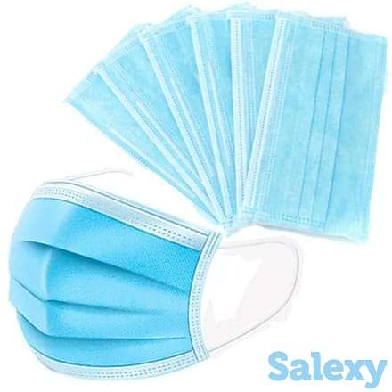 медицинские трехслойные маски, фотография 2