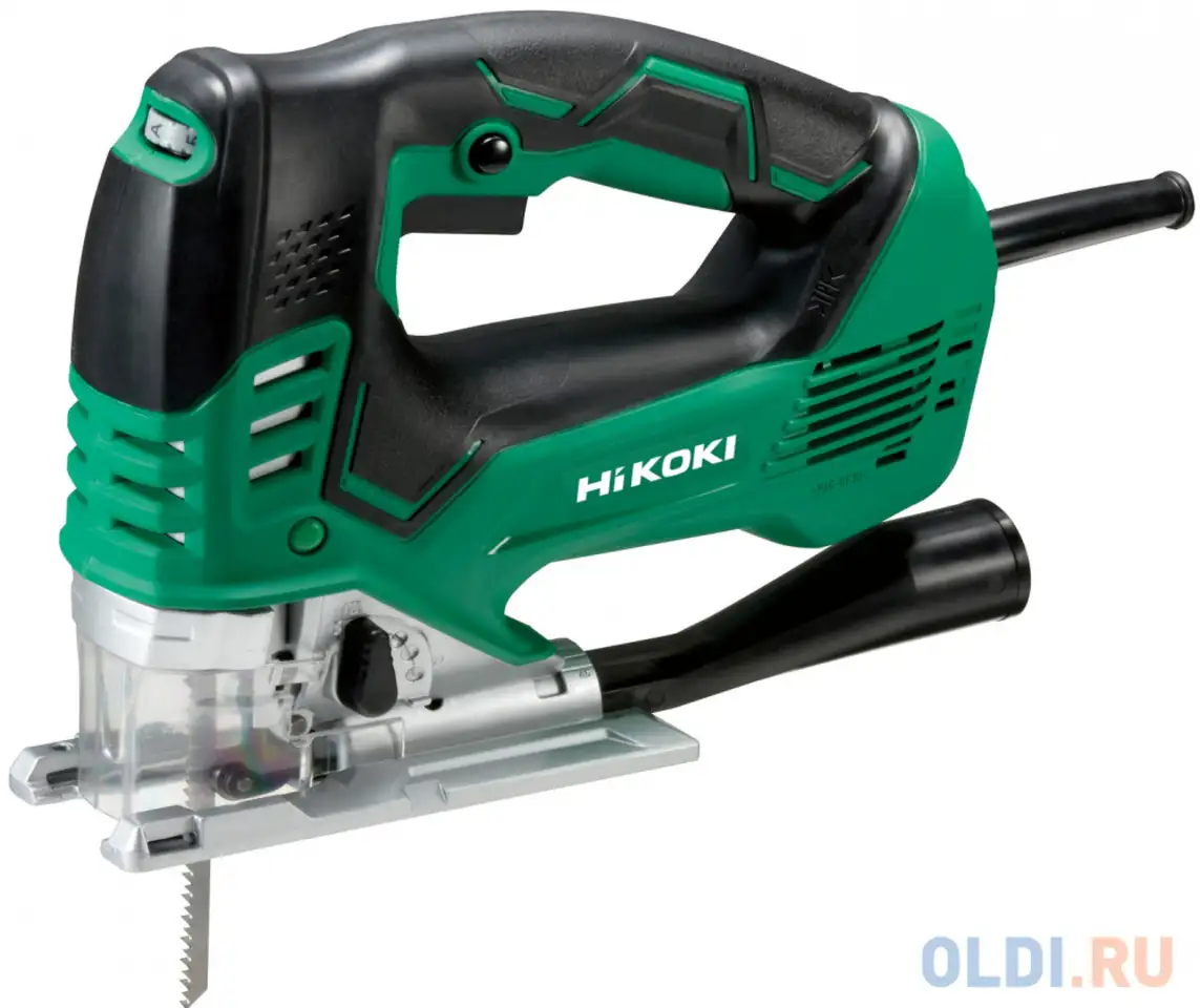 Hikoki лобзик, 800 вт, подсветка, регулировка скорости, низкая вибрация, фотография 1