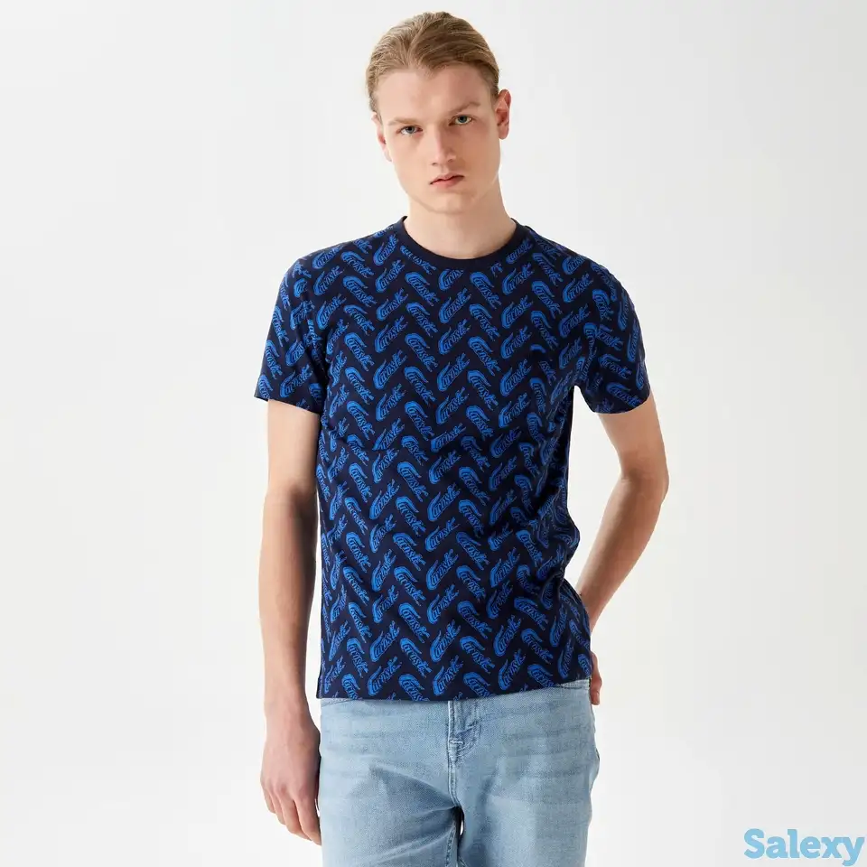 Мужская футболка lacoste slim fit, фотография 1