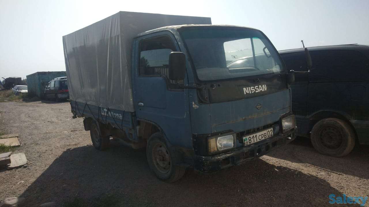 Ниссан Атлас 1996г. 2,5 турбодизель, цвет кок, тент кузов., фотография 3