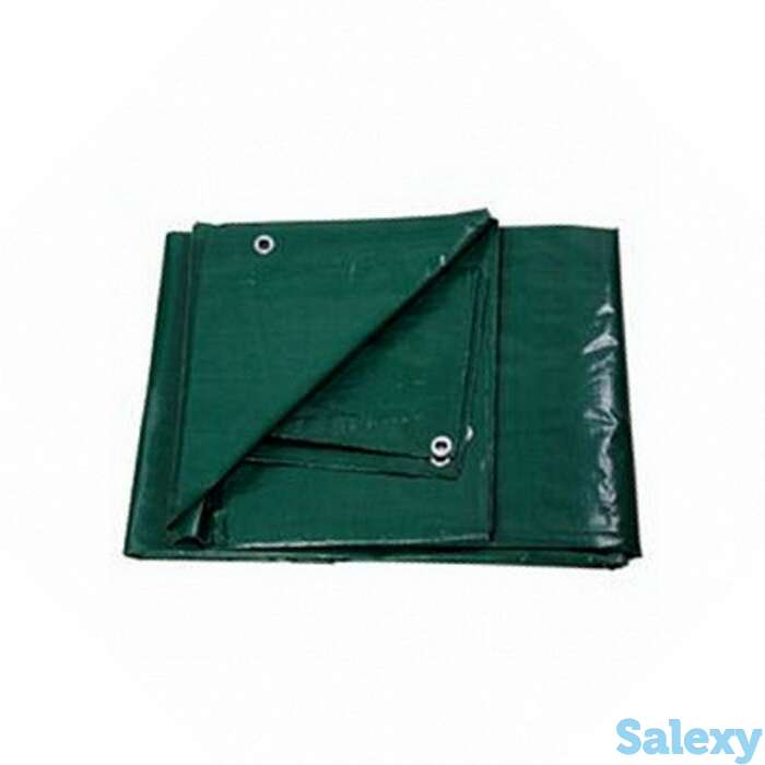 Тент тарпаулин 120 г/кв.м  3x5, фотография 1