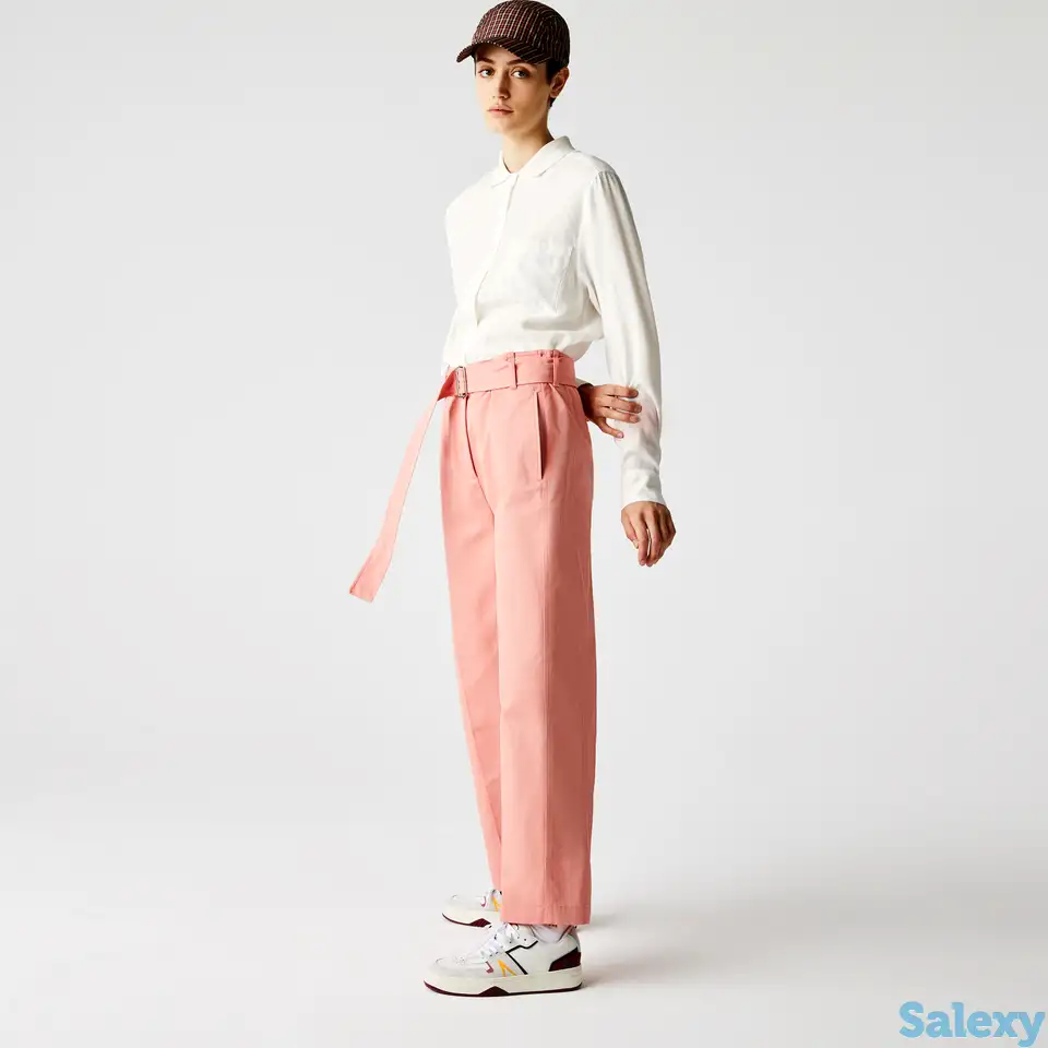 Женская рубашка lacoste relaxed fit, фотография 1