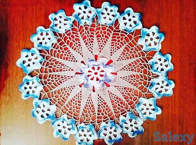 Продаю вязаные салфетки, фотография 9