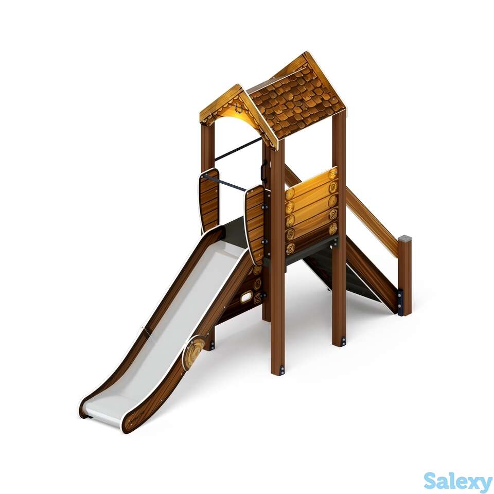 Детский игровой комплекс «играйте с нами (эко)» дик 2.01.1.01-02 h=1200, фотография 1