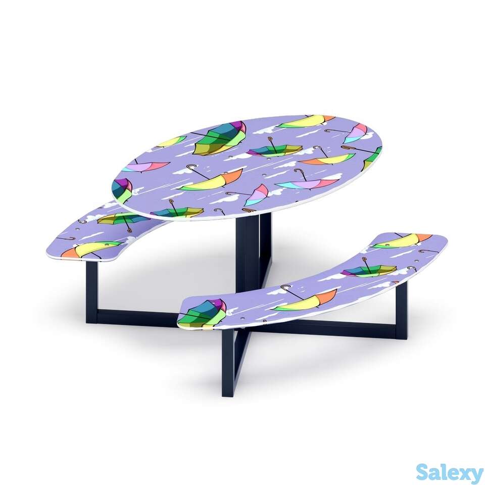 Столик детский (зонтики) мф 31.01.01-03, фотография 1