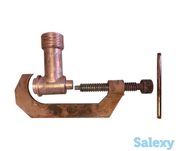 Струбцина железнодорожная Г-образная для слива СУГ, фотография 1