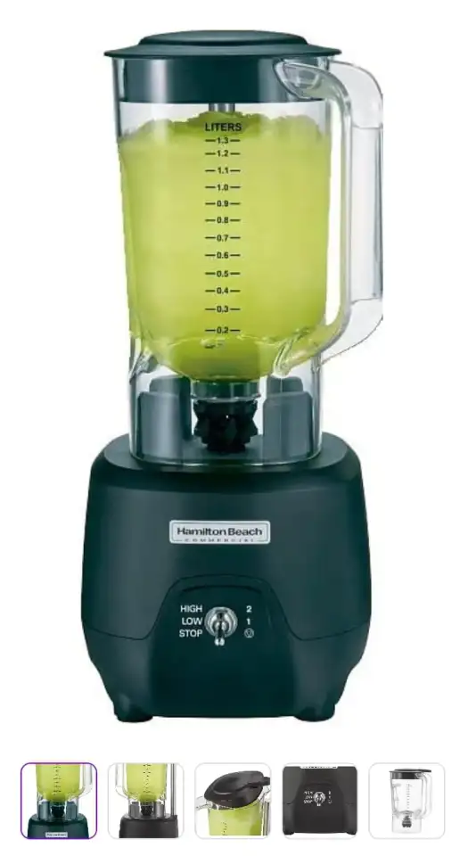 Блендер Hamilton Beach HBB908R предназначен для взбивания соусов, муссов, фруктовых, молочных или алкогольных коктейлей, фотография 1