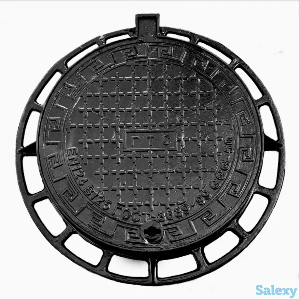 Люки чугунные, фотография 3
