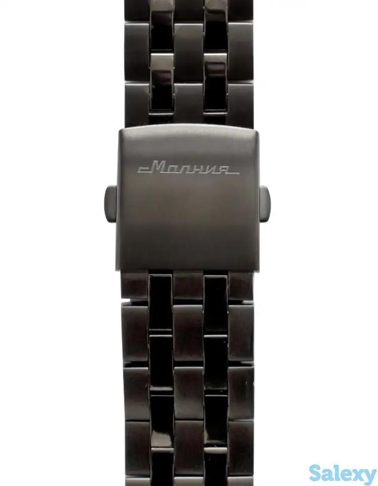 Браслет из нержавеющей стали, чёрный, фотография 1