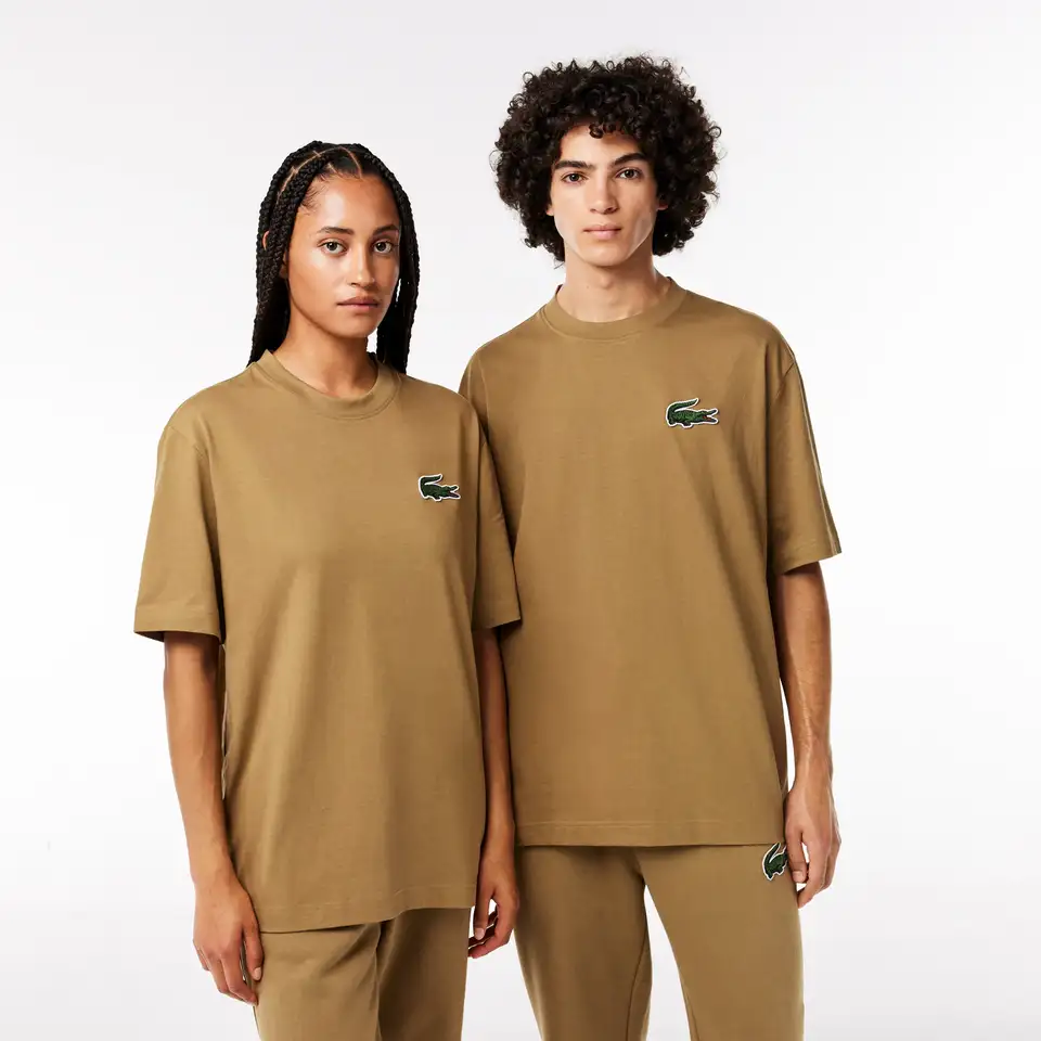 Футболка lacoste unisex из органического хлопка, фотография 1