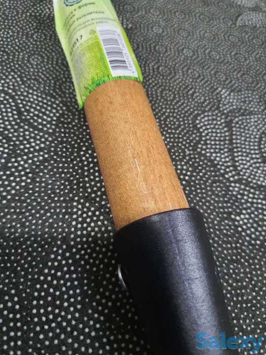 Мотыга-рыхлитель PROLine Grinda деревянная ручка, три зуба, лопатка, фотография 2