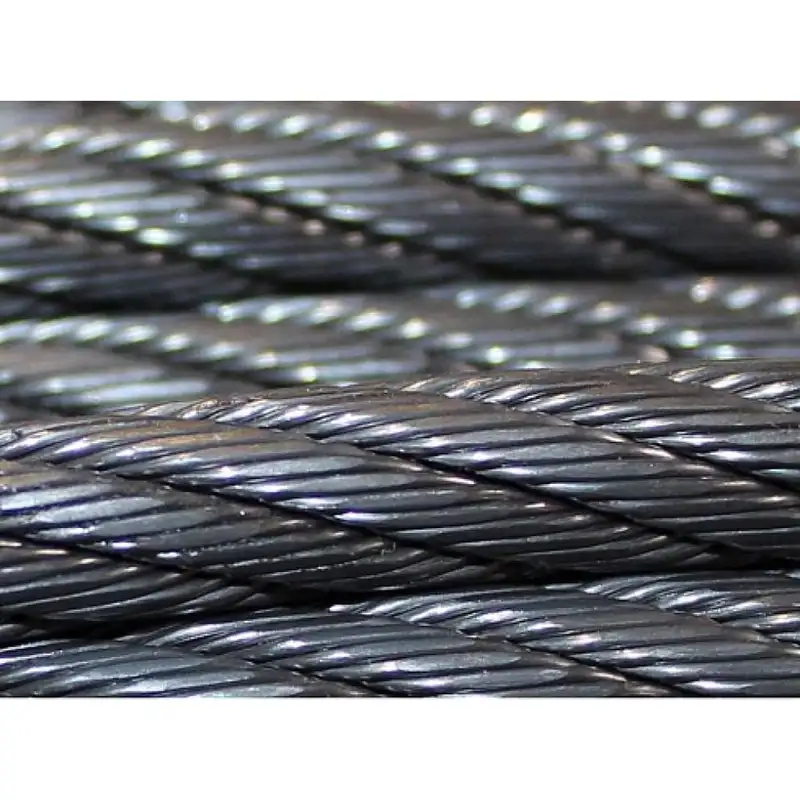 Канат стальной 16 гост 7669 80, Покрытие: оцинкованный; светлый, фотография 1