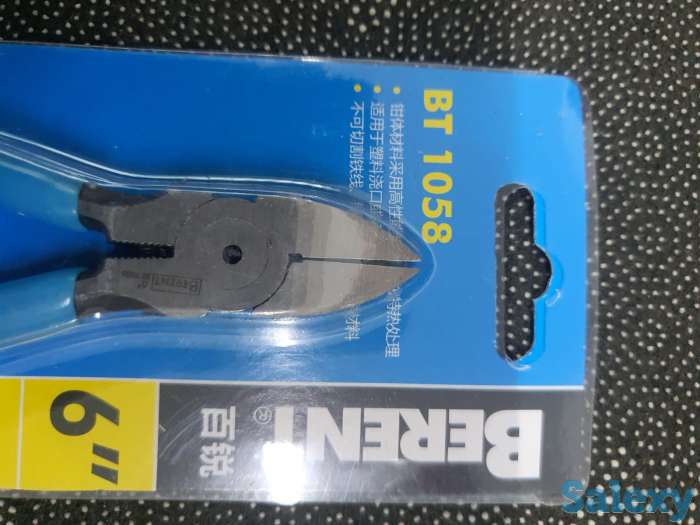 Бокорезы 150 мм, рез западлицо Berent, c пружинкой Польша супер, фотография 2