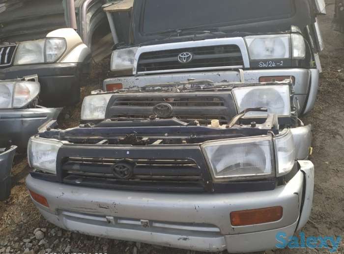 Toyota Hilux Surf 185 - авторазбор - бампер, решетка, капот, оптика, фотография 1