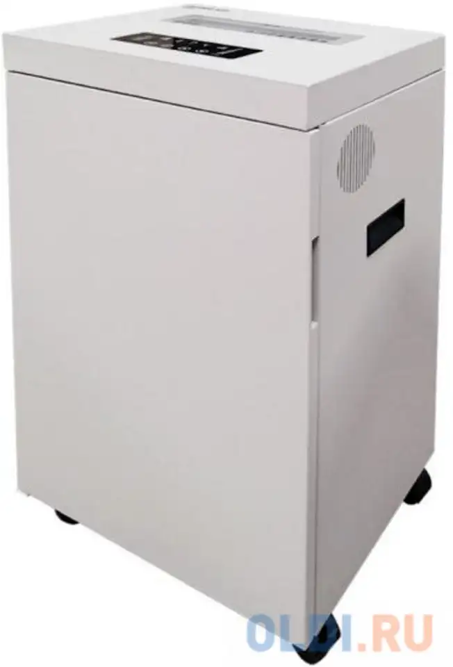 Шредер office kit s500 0,8x2 белый (секр.p-7) фрагменты 7лист. 50лтр. скобы, фотография 1