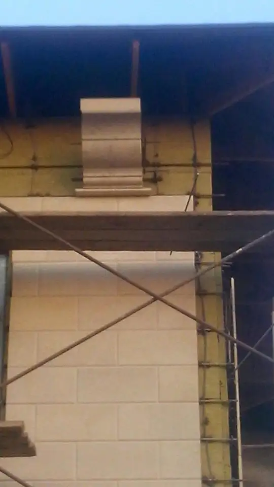 Травертиновые карнизы для фасада, оконных проемов и углов. Опыт 20 лет, фотография 2