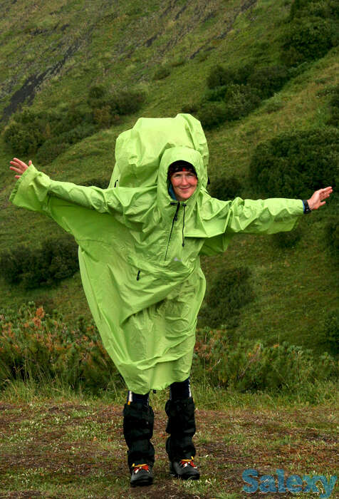 Накидка снаряжение пончо-z зеленая, фотография 1