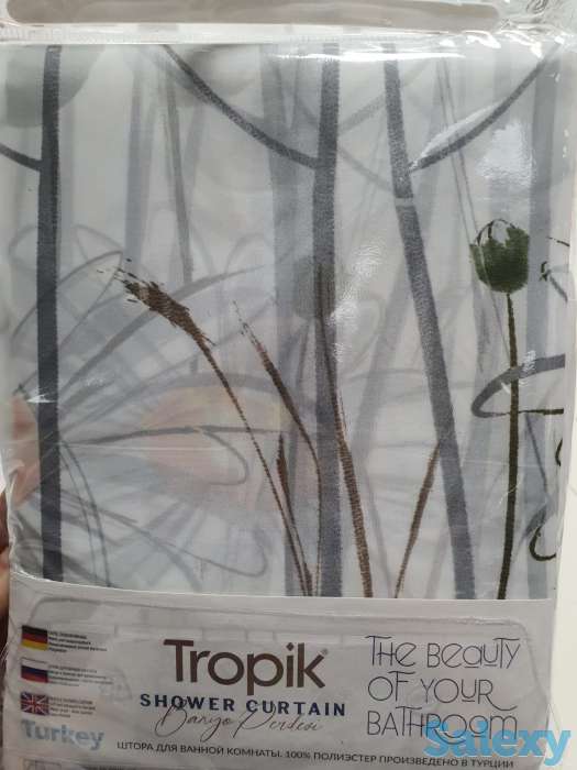 Стильные Шторки для душа и ванны, Турция Яркие Ромашки, фотография 6