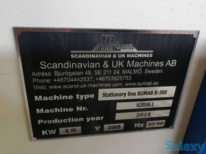 Вибропресс SUMAB R-300 L, фотография 4