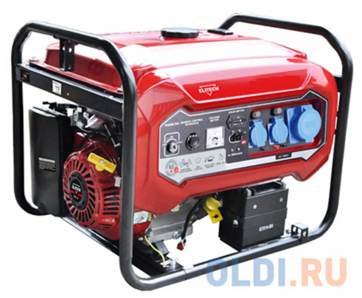 Elitech бэс 10000еaм генератор, шт, фотография 1