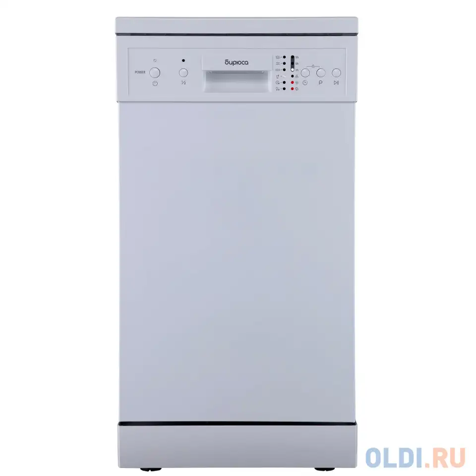 Отдельностоящая посудомоечная машина 45см dwf-409/6 w biryusa, фотография 1